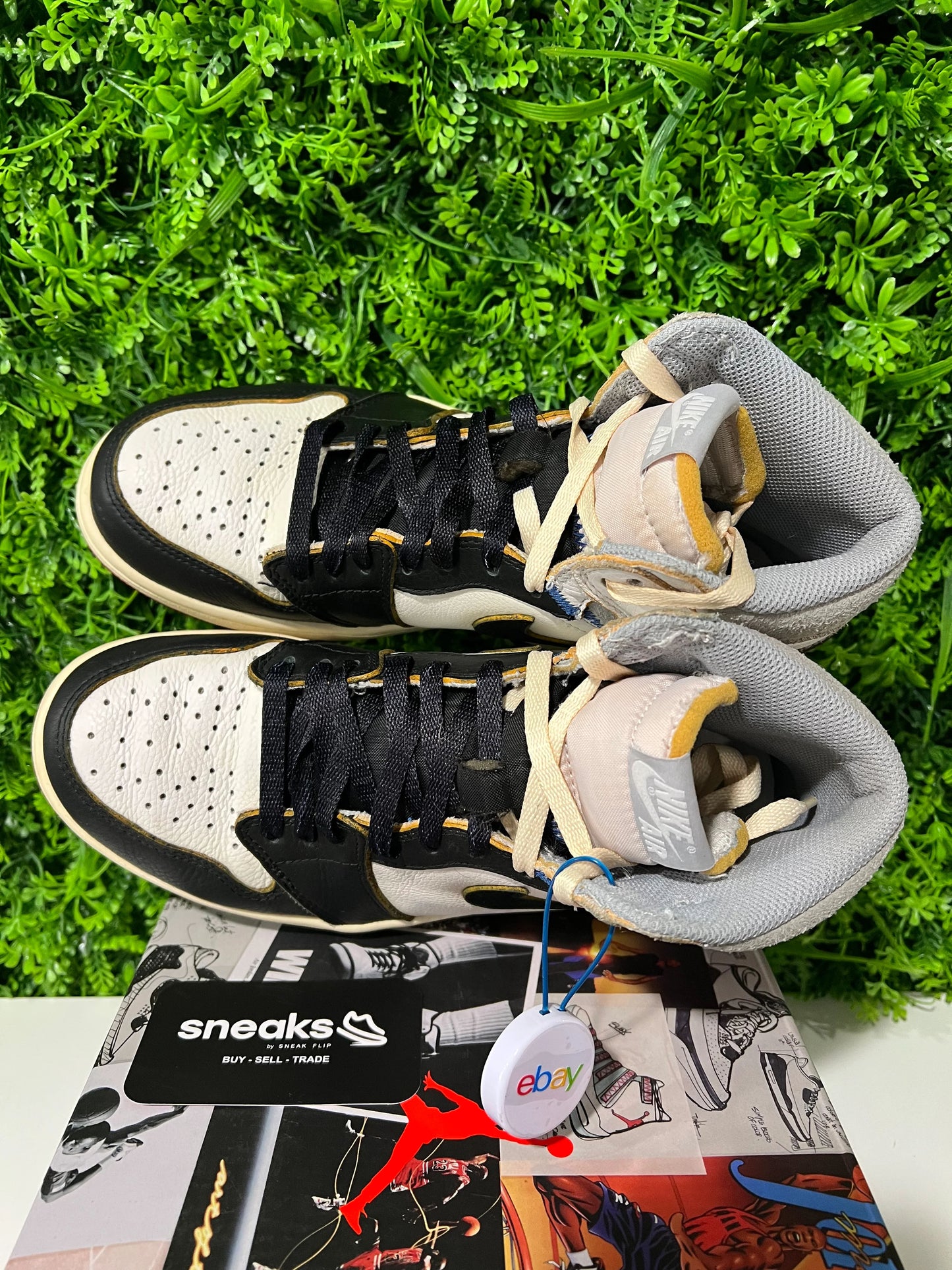 Jordan 1 Retro High Union Los Angeles Black Toe - Used