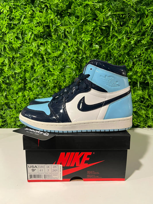 Jordan 1 Retro High UNC Patent (Women's) - Used