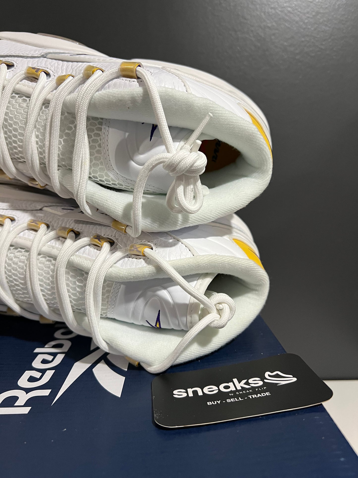 Reebok Question Mid Yellow Toe