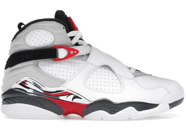 NEW Jordan 8 Retro White True Red (2025)
