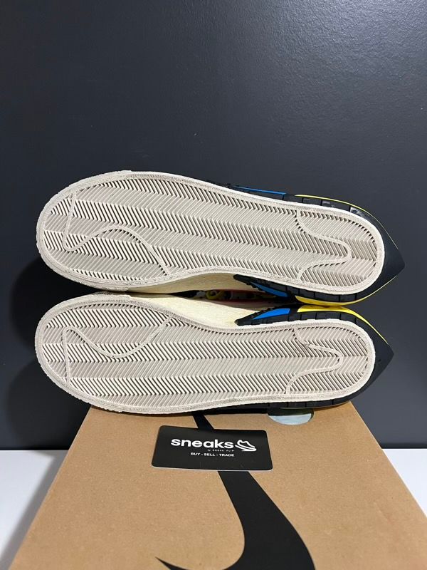 USED SIZE 11M Nike Blazer Low Off-White University Red - Used