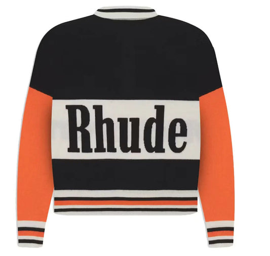 Rhude x McLaren Logo Polo Black/Orange
