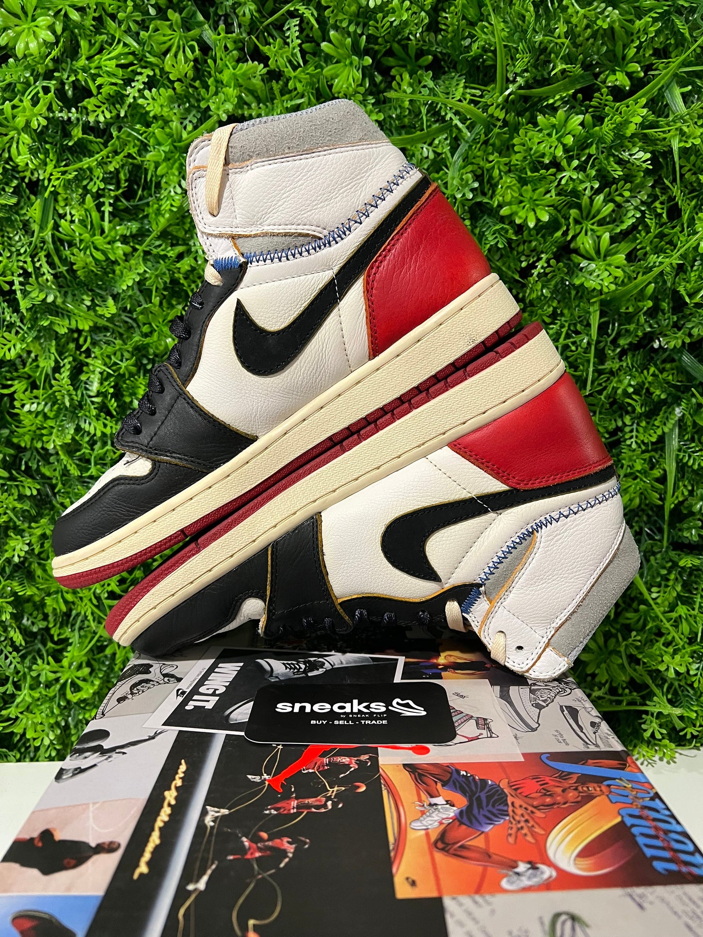 Jordan 1 Retro High Union Los Angeles Black Toe - Used