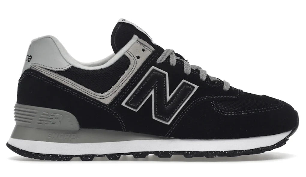 New Balance 574 Black White