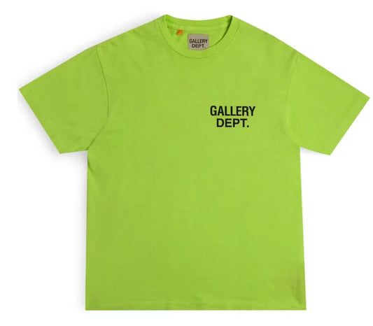 Gallery Dept. Souvenir T-shirt Lime Green