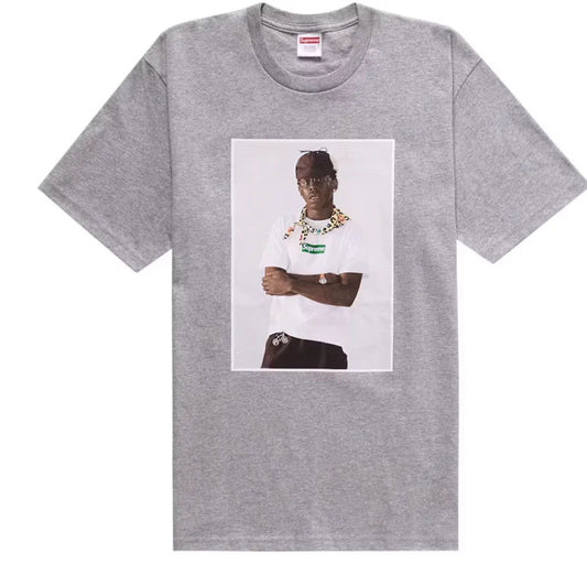 Supreme Tyler The Creator Tee Heather Grey