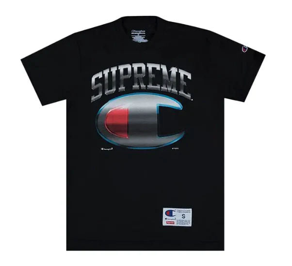 Supreme Champion Chrome S/S Top Black