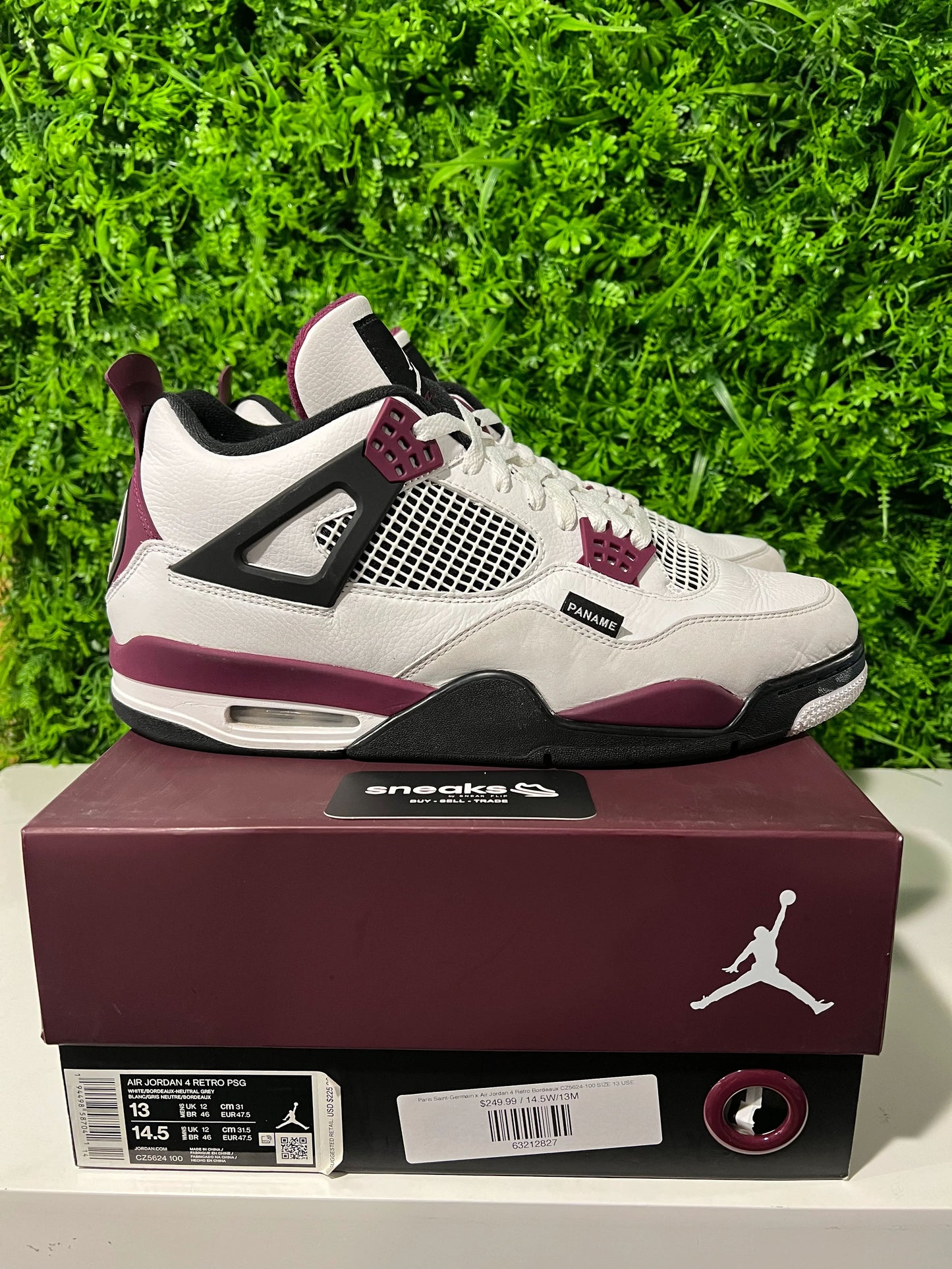 Jordan 4 Retro PSG Paris Saint-Germain - Used