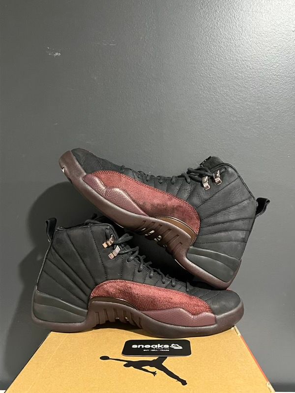 USED 12.5M Jordan 12 Retro SP A Ma Maniére Black (Women's) - Used