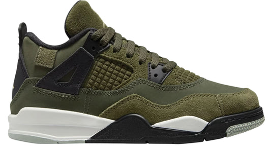 Jordan 4 Retro SE Craft Medium Olive (PS)