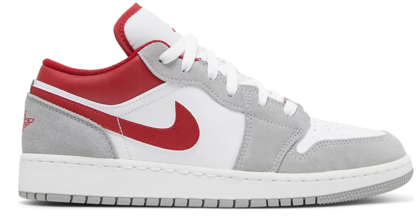 Jordan 1 Low SE Smoke Grey Gym Red (GS)