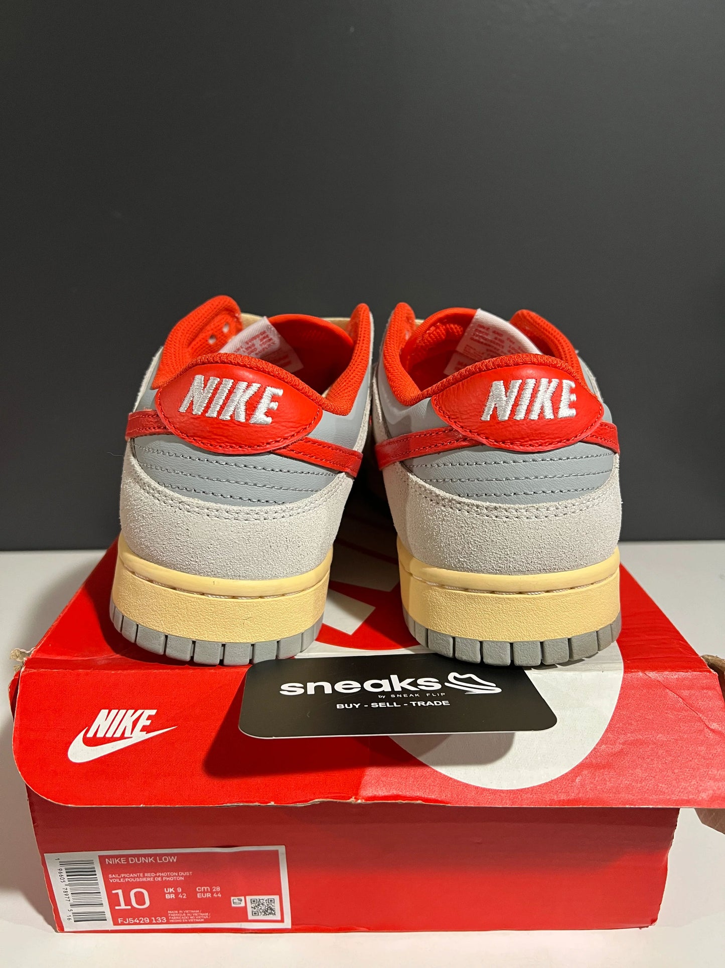 Nike Dunk Low Athletic Department Picante Red - Used