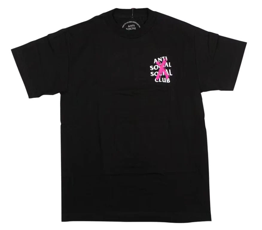 Anti Social Social Club Cancelled T-shirt Black