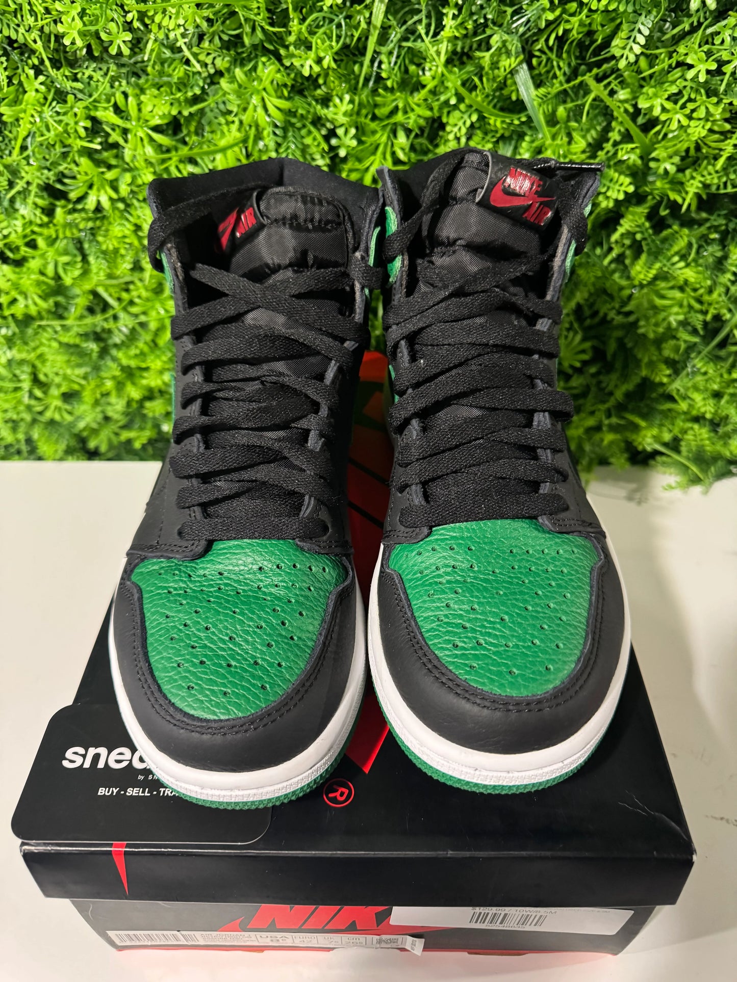 Jordan 1 Retro High Pine Green Black - Used