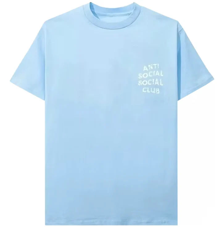 Anti Social Social Club Partly Cloudy T-shirt Blue