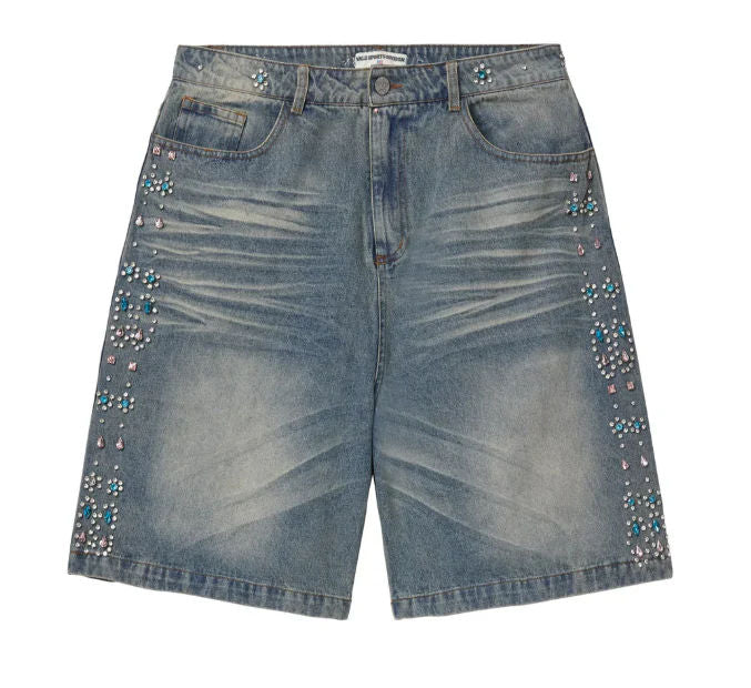 Vale Forever Candy Jorts Mid Blue