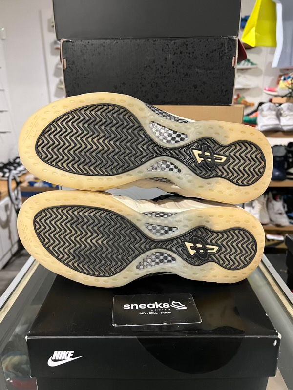 USED SIZE 9.5M Nike Air Foamposite One Light Orewood Brown - Used