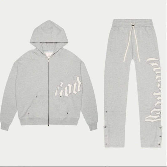 Godspeed OG Logo Sweatsuit V2 Heather Grey