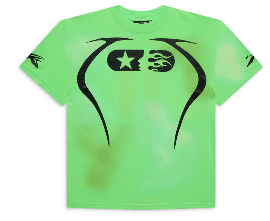 Hellstar Warm Up T-shirt Neon Green
