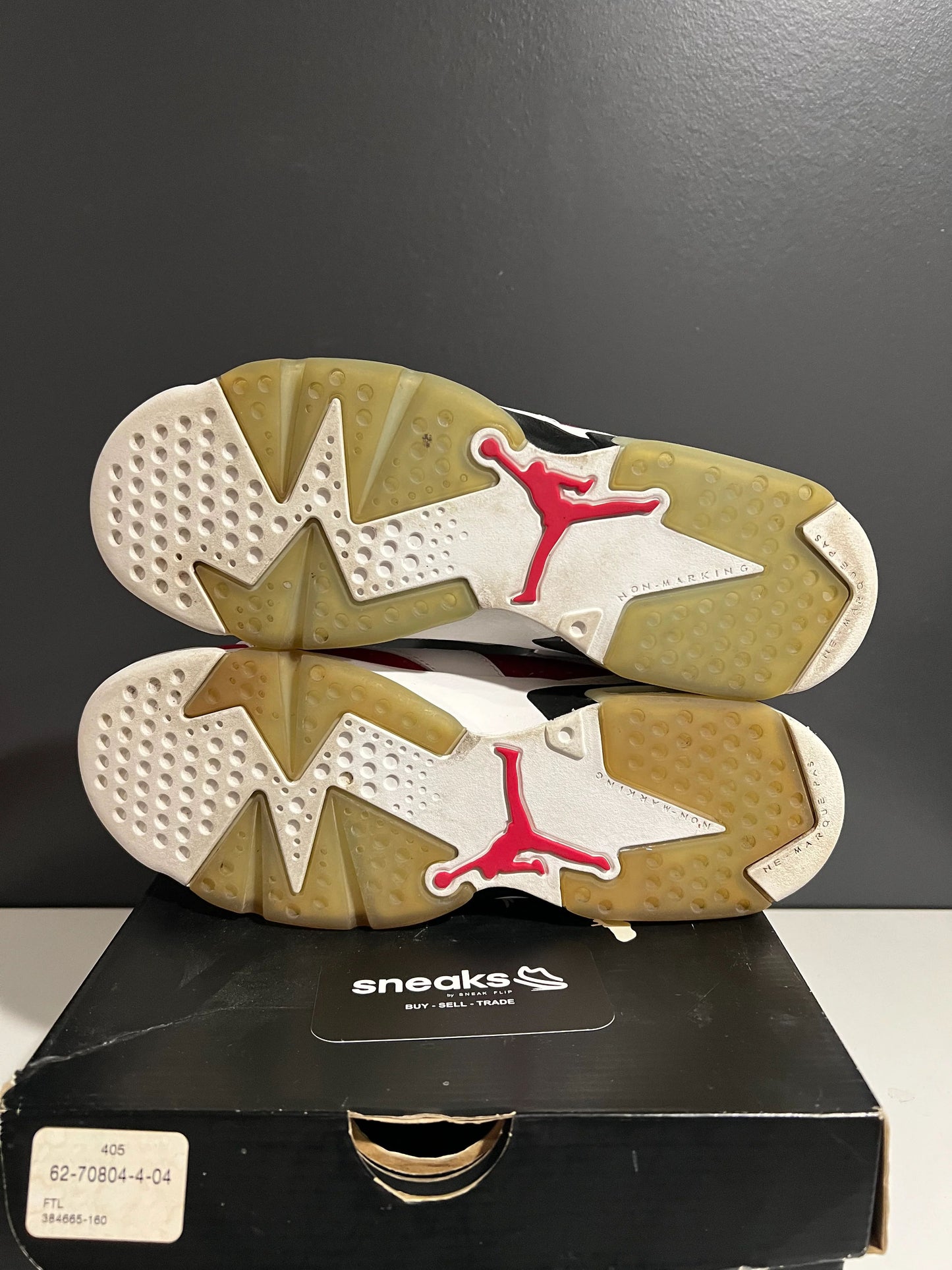 Jordan 6 Retro Carmine (2014) (GS) - Used