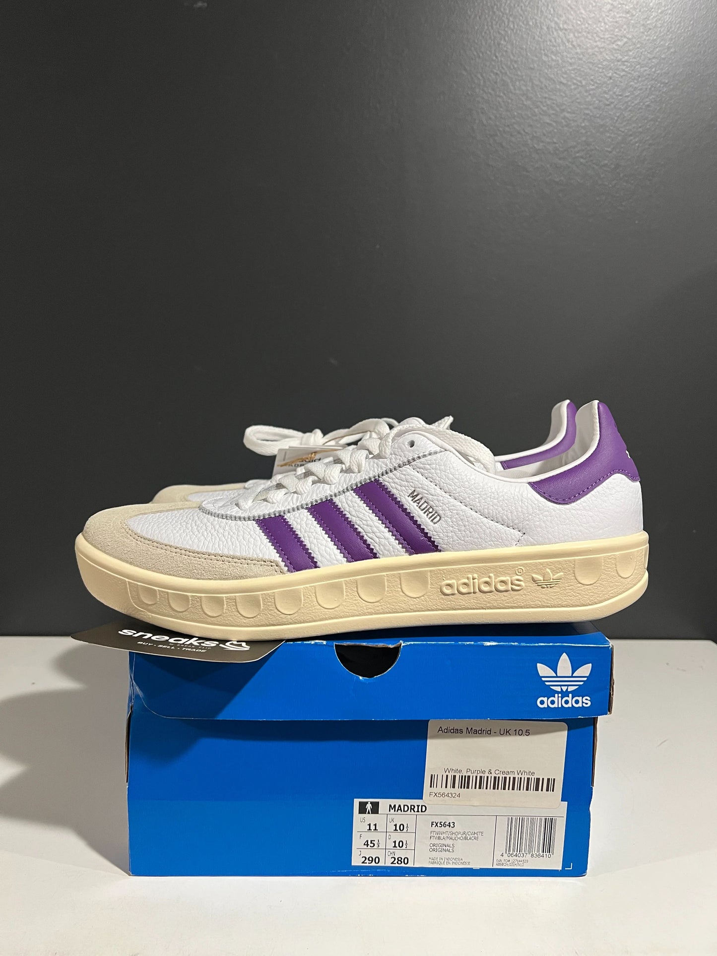 adidas Madrid Shock Purple