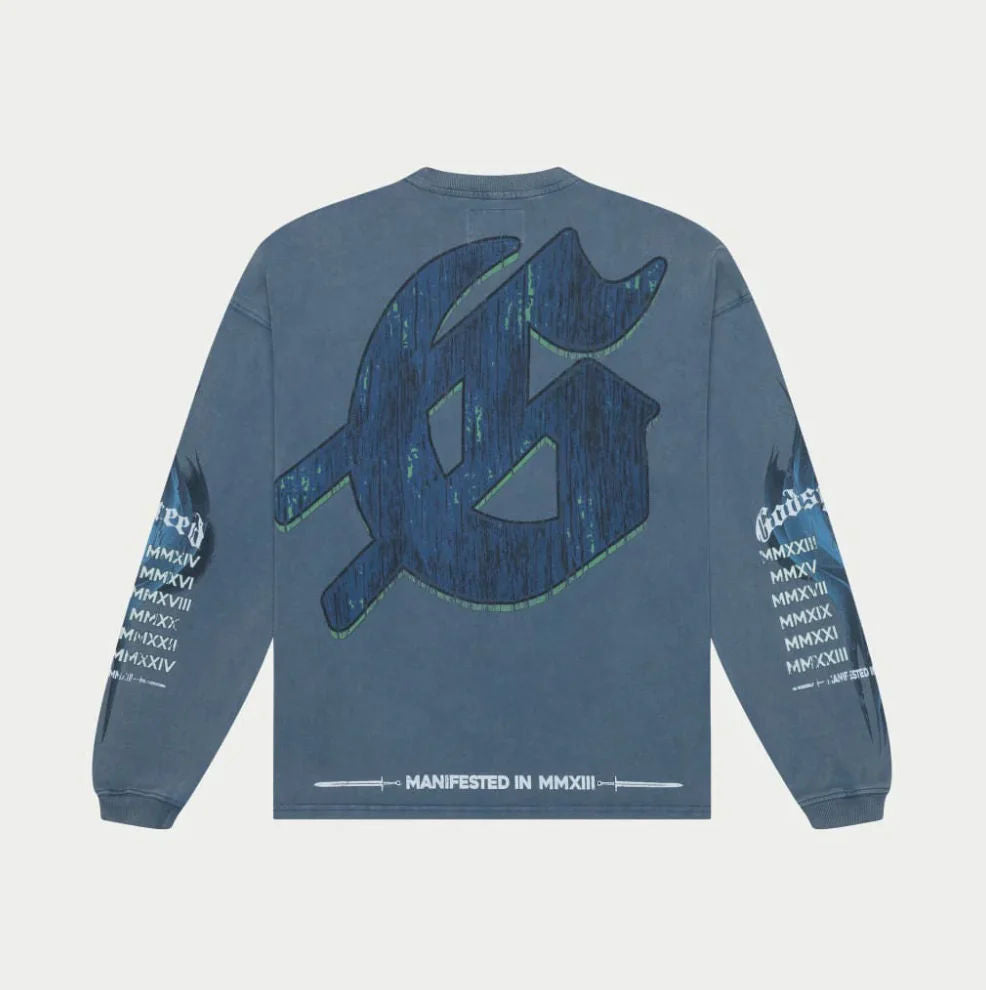 Godspeed FTD LS T-Shirt True Blue