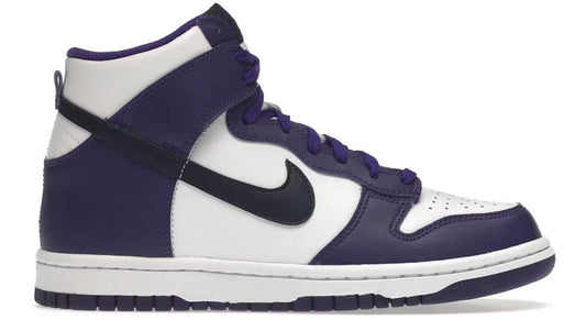 Nike Dunk High Electro Purple Midnight Navy (GS)