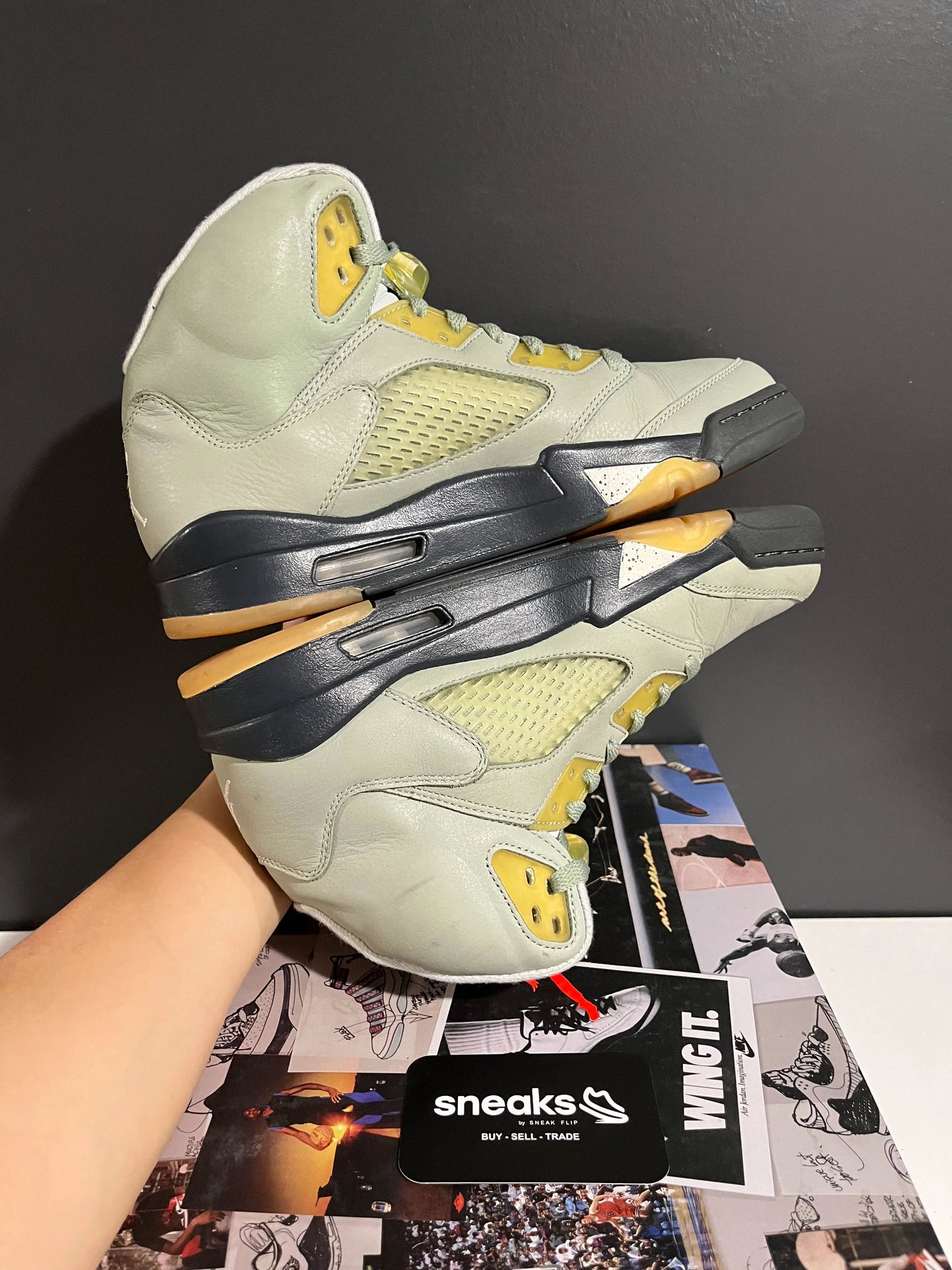 Jordan 5 Retro Jade Horizon - Used