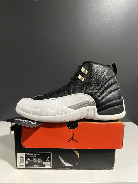 USED Air Jordan 12 Retro Playoff 2022 CT8013-006 SIZE 9.5M OG ALL SP25-113
