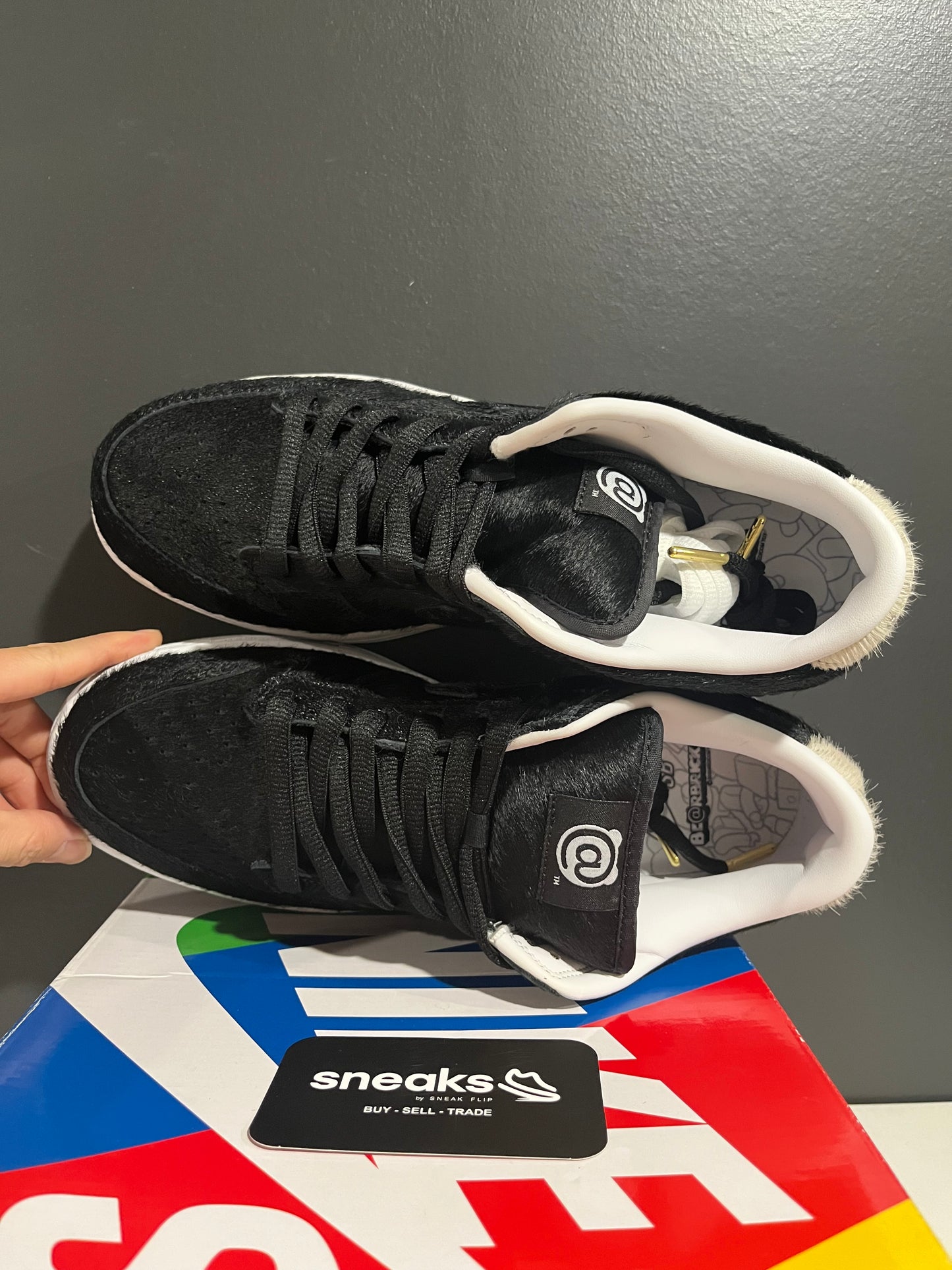 NEW Medicom Toy x Dunk Low SB BE@RBRICK CZ5127-001 SIZE 9.5M OG ALL SP25-159