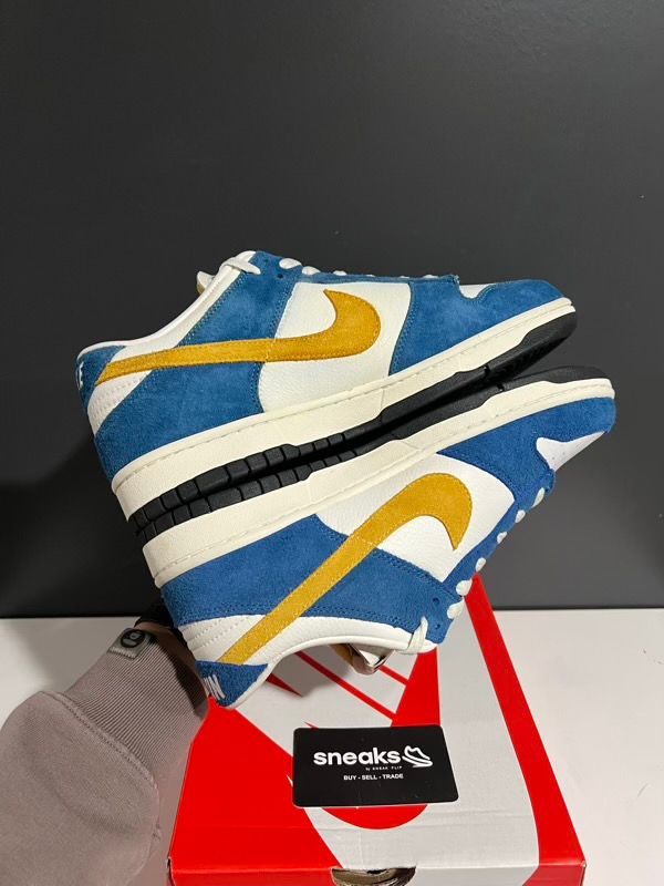 NEW SIZE 10.5M Nike Dunk Low Kasina Industrial Blue - New (REP BOX)