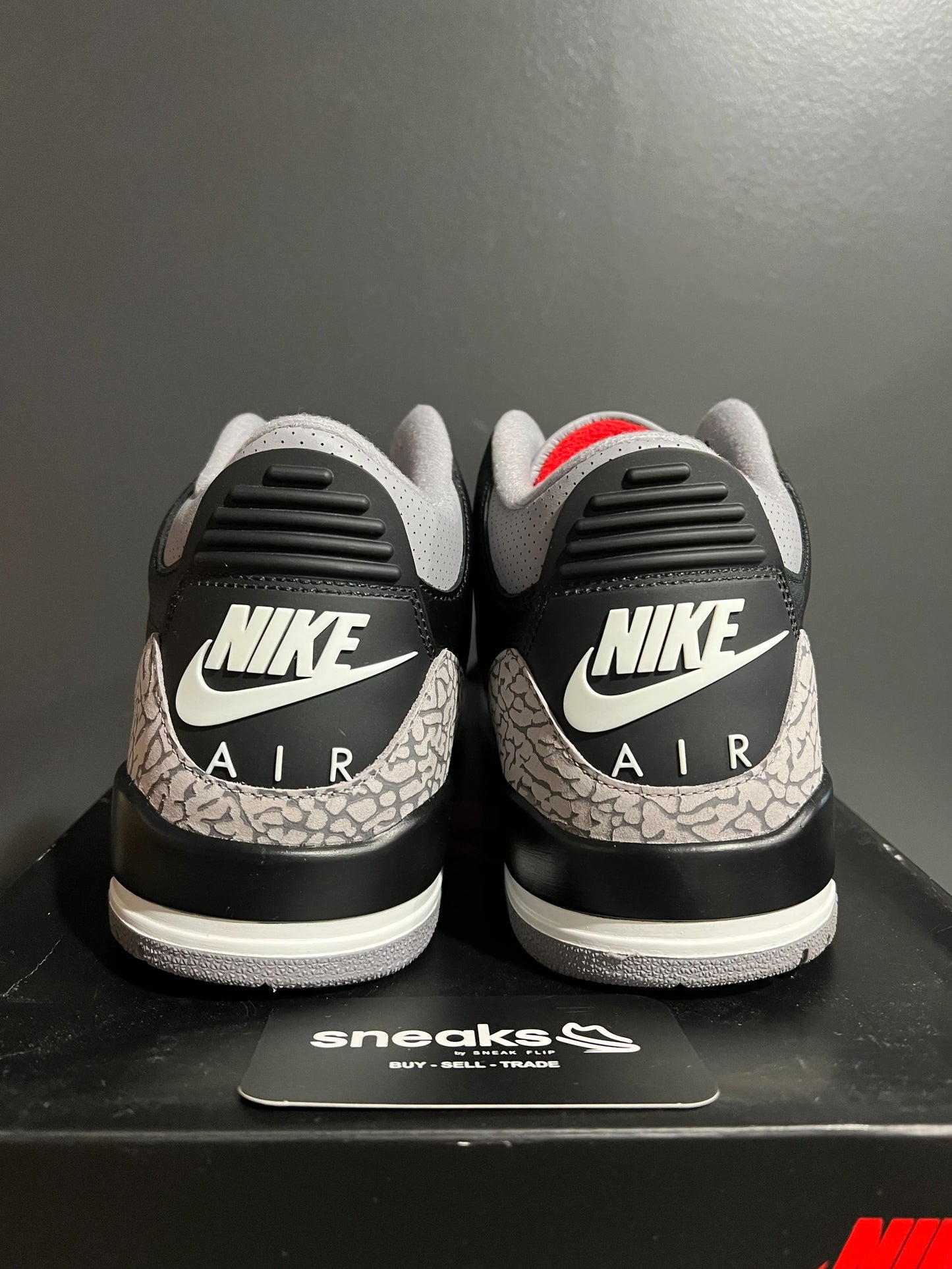 Jordan 3 Retro OG Black Cement (2024) - Used