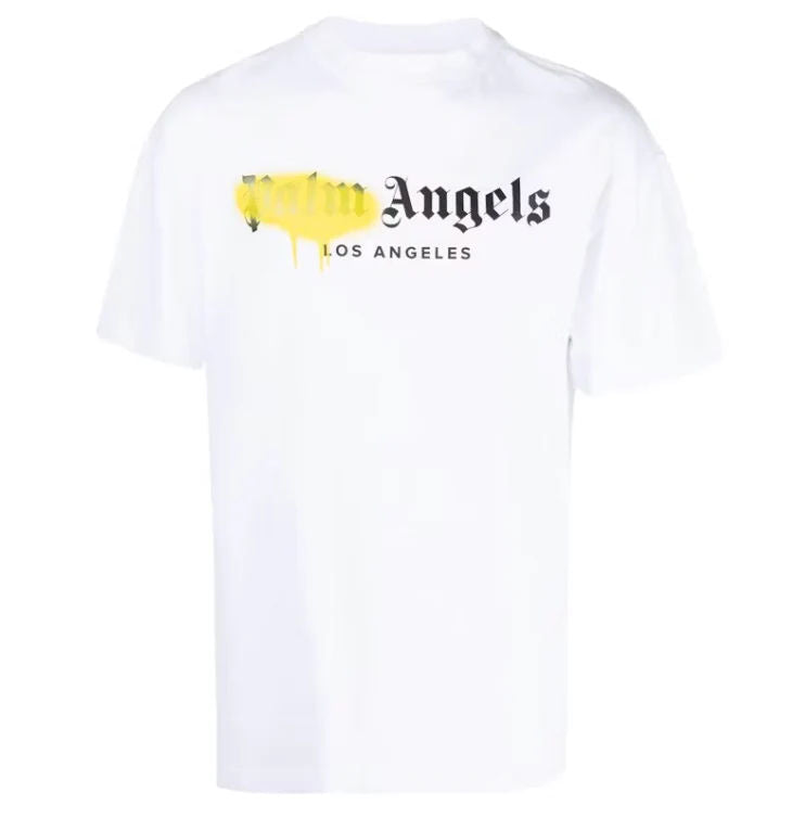 Palm Angels LA Spray Logo T-shirt White