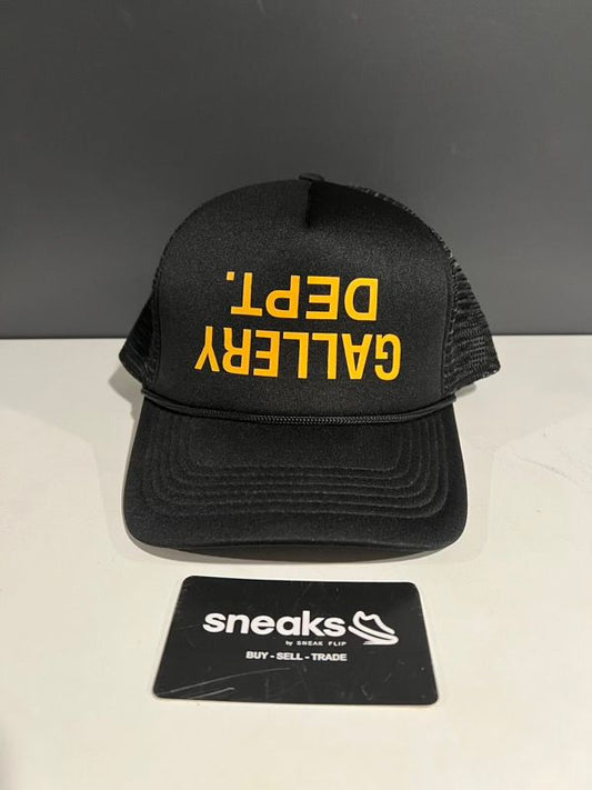 NEW Gallery Dept. Fucked Up Trucker Hat Black