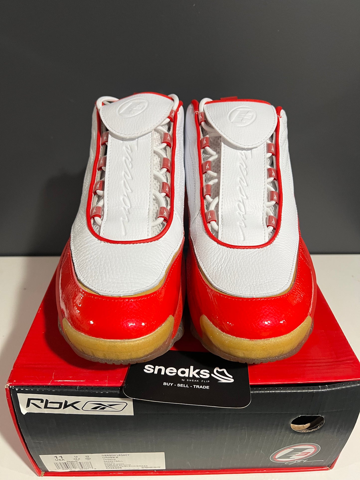 NEW Iverson Legacy Red Gum CN8406 SIZE 11M OG ALL AG25-295
