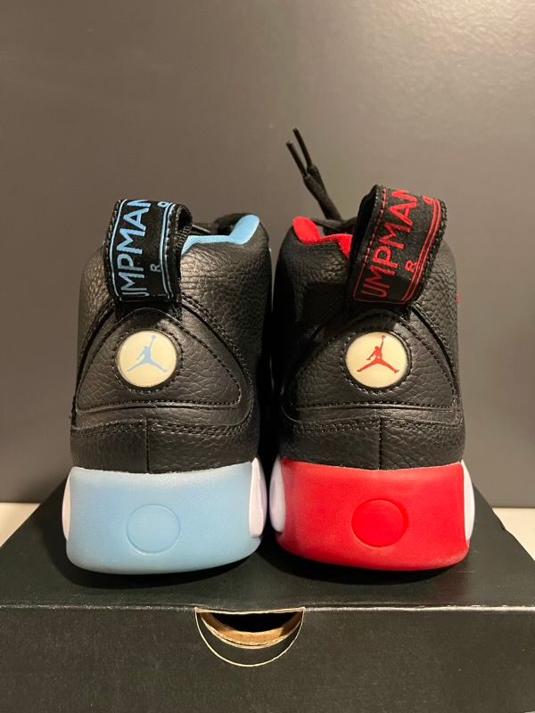 Jordan Jumpman Pro Black Gym Red University Blue - Used