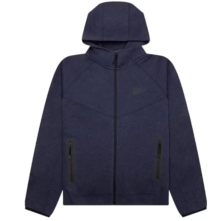 Nike Sportswear Tech Fleece Windrunner Full-Zip Hoodie Obsidian Heather/Black