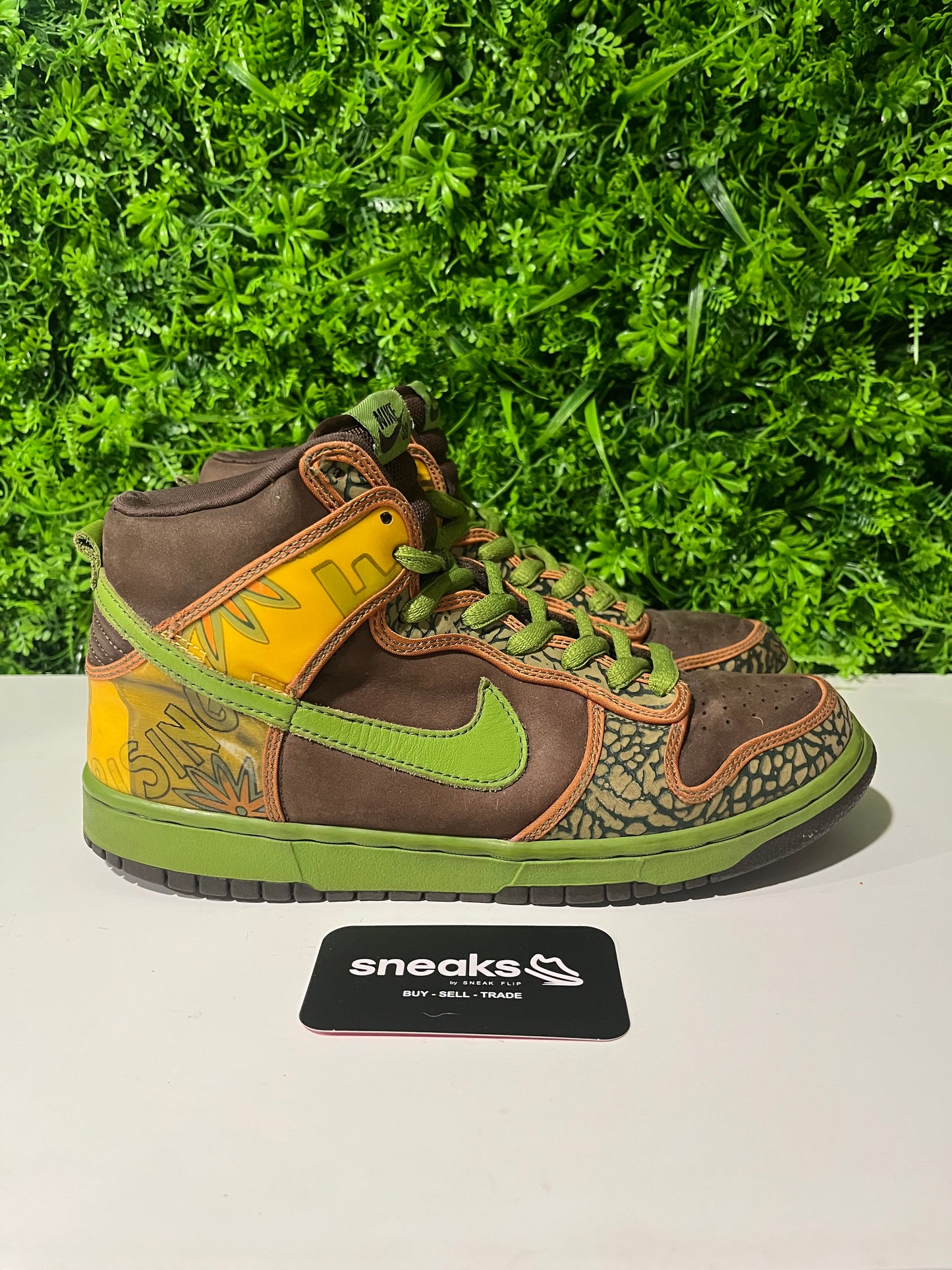 USED Dunk High Pro SB De La Soul 305050-231 SIZE 9.5M NO BOX