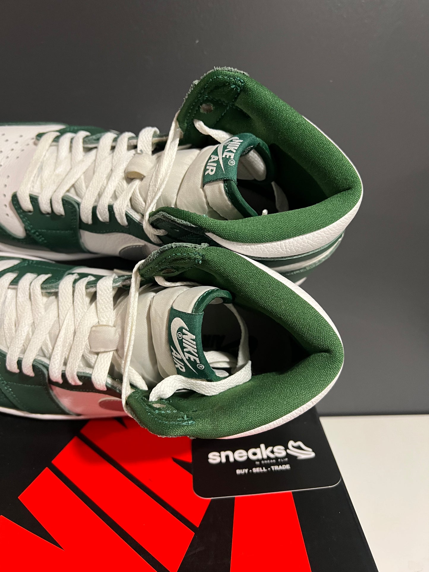 USED Air Jordan 1 Retro High OG Gorge Green DZ5485-303 SIZE 10M OG ALL AG25-50