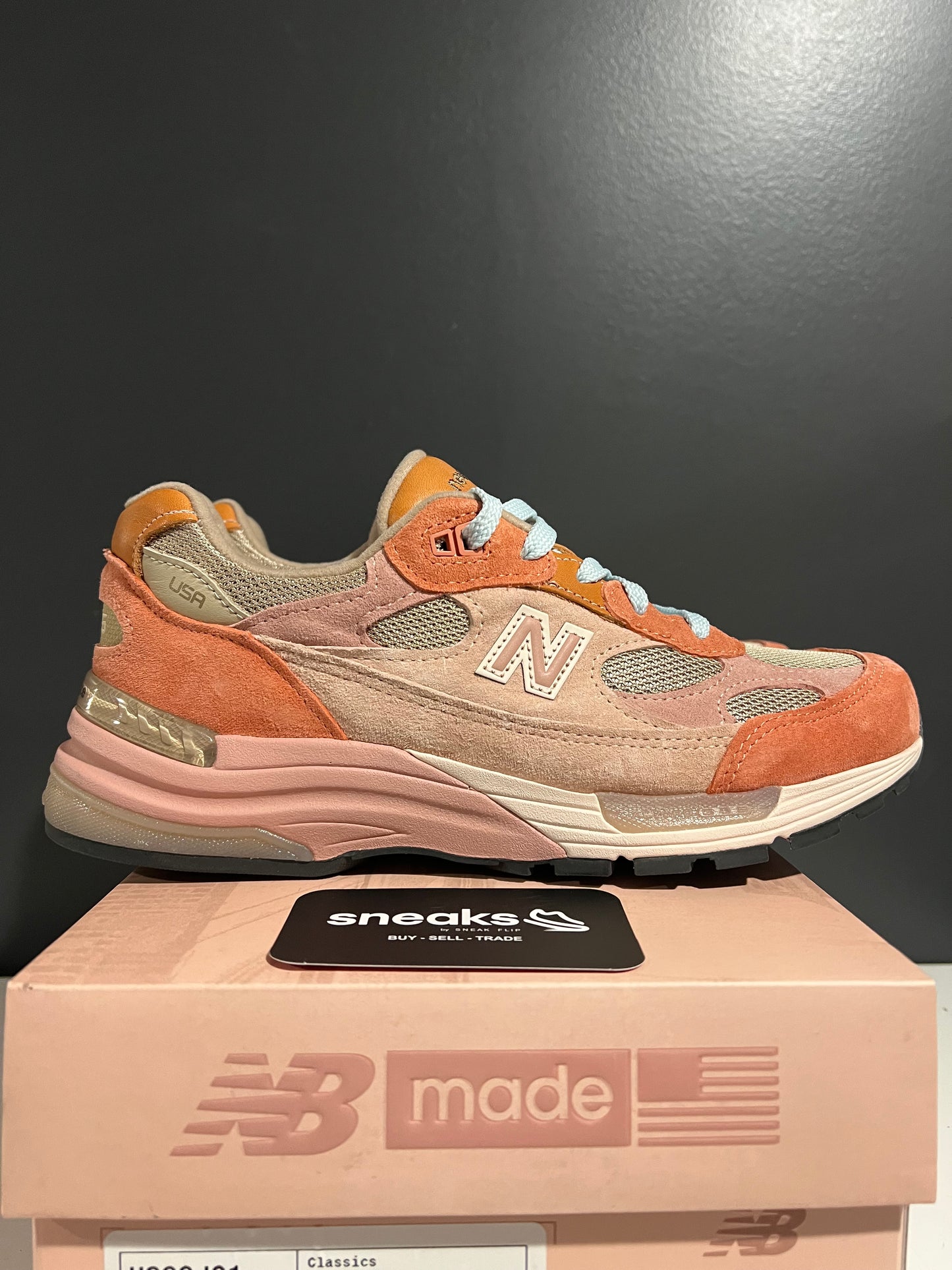 USED New Balance 992 Joe Freshgoods “Aged Well” U992JG1 SIZE 8M OG ALL JY25-274