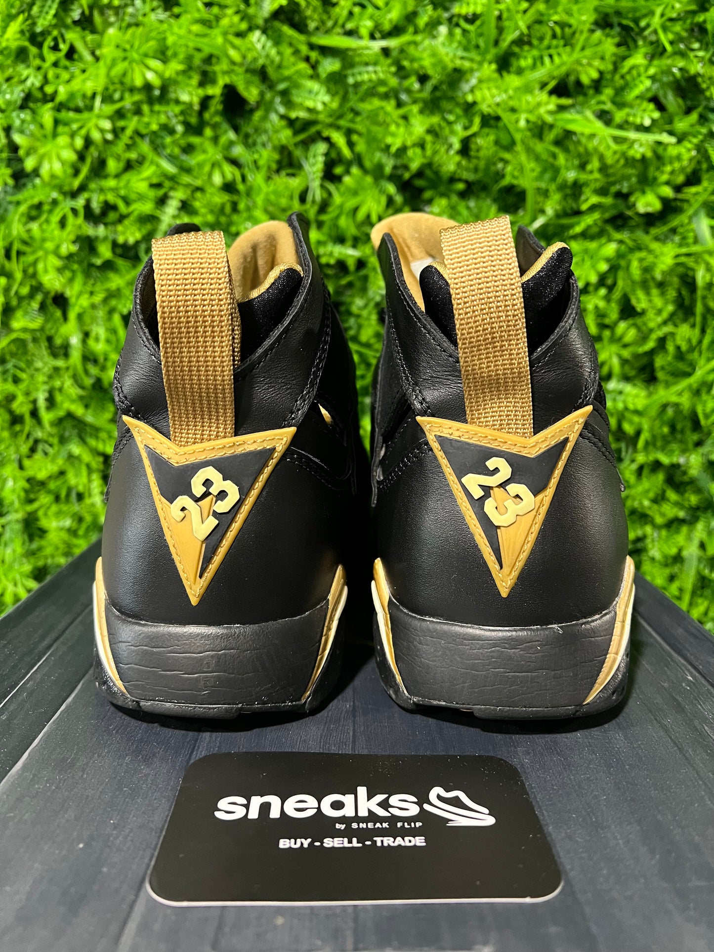 USED Air Jordan 7/6 Retro Golden Moments Pack 535357-935 SIZE 8M OG ALL