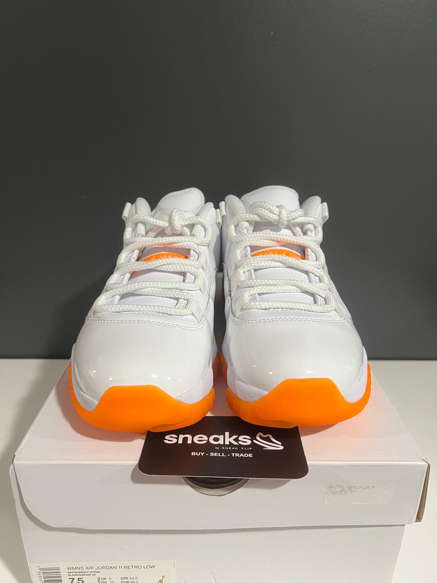 Jordan 11 Retro Low Citrus (2021) (Women's) - Used