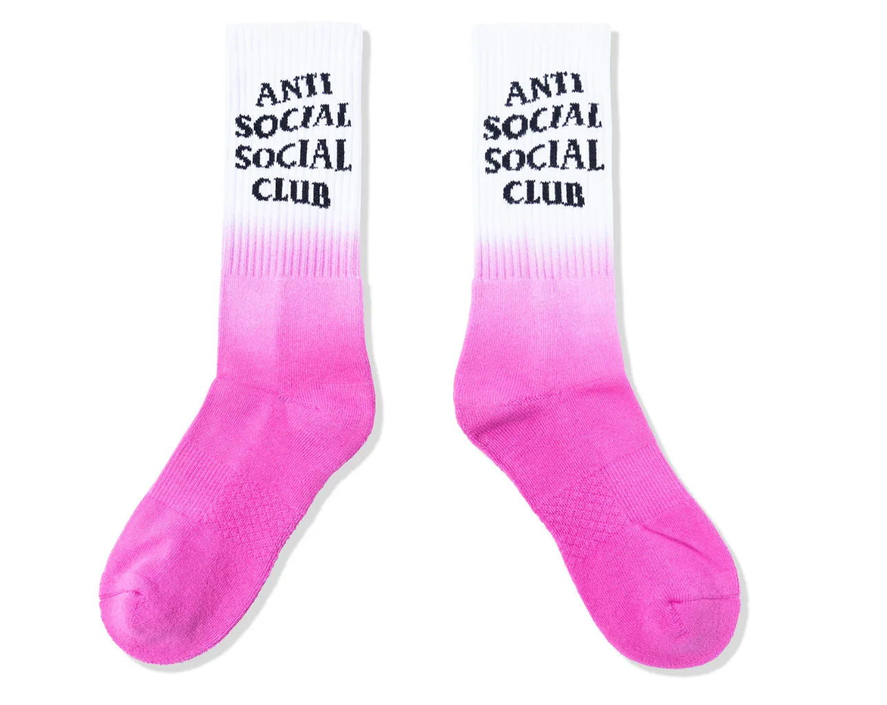 Anti Social Social Club Walking Too Much Socks Pink