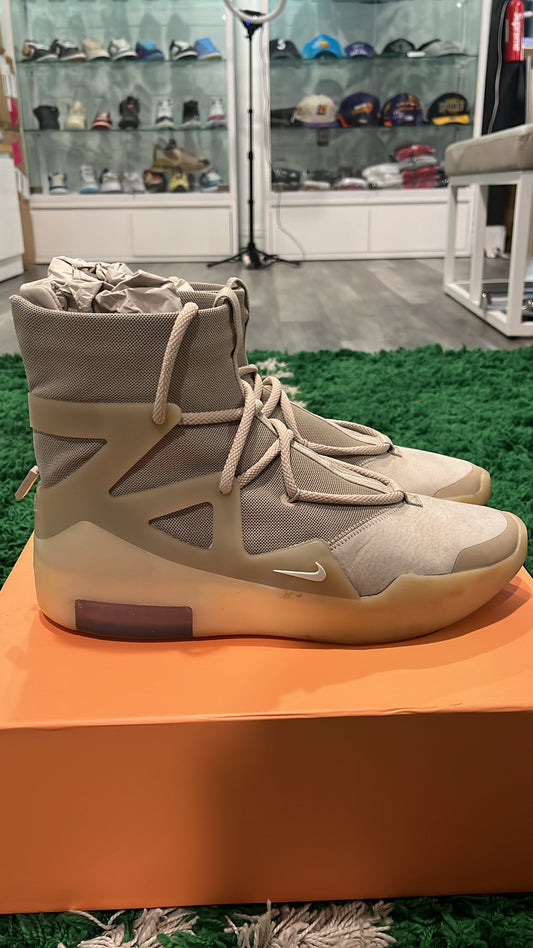 Air Fear Of God 1 Oatmeal AR4237-900 USED SIZE 11W/9.5M OG ALL