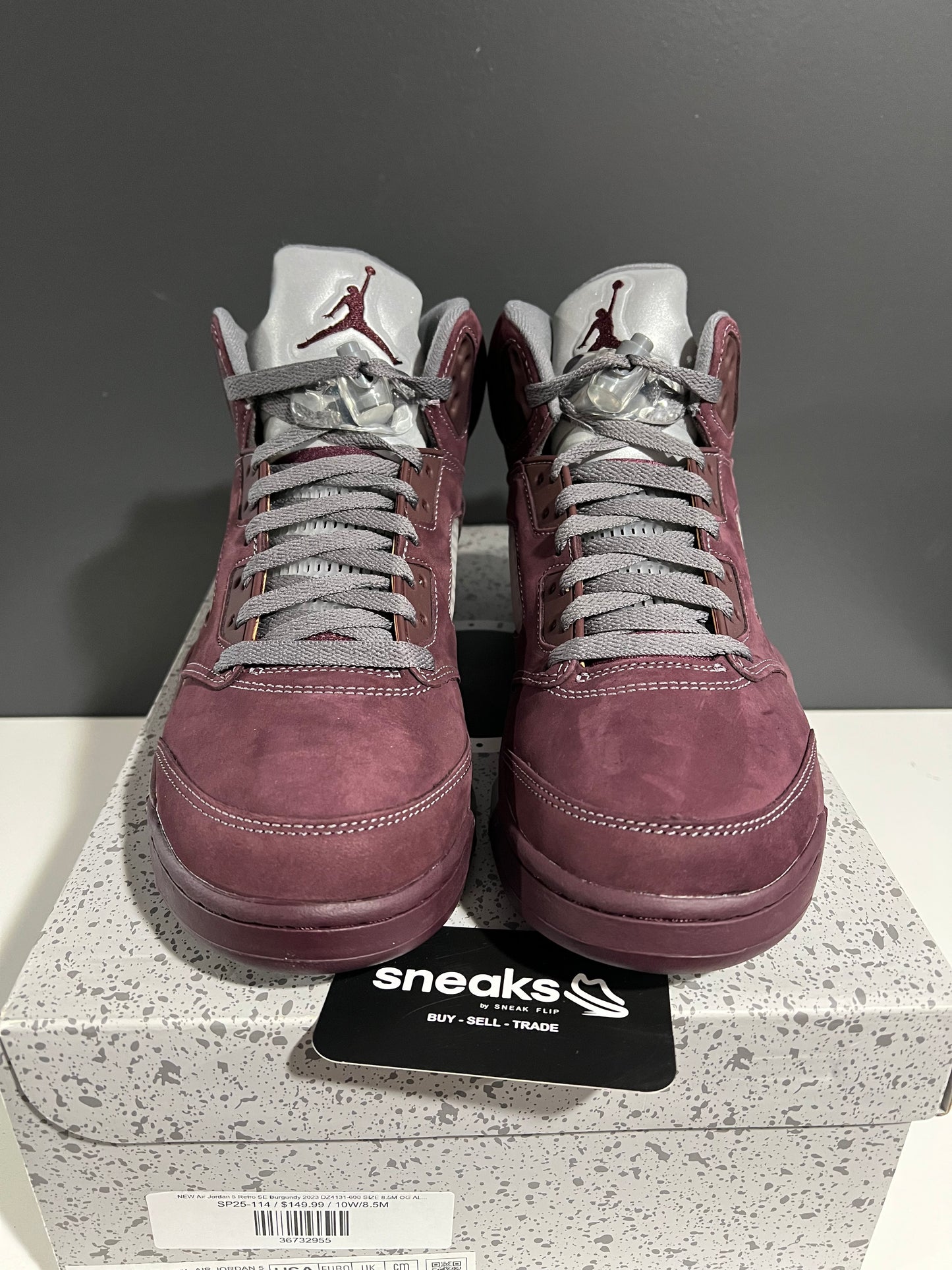 NEW Air Jordan 5 Retro SE Burgundy 2023 DZ4131-600 SIZE 8.5M OG ALL SP25-114