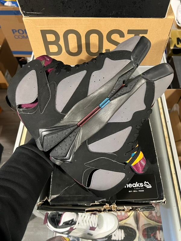 USED SIZE 11M Jordan 7 Retro Bordeaux (2015) - Used Damaged Box