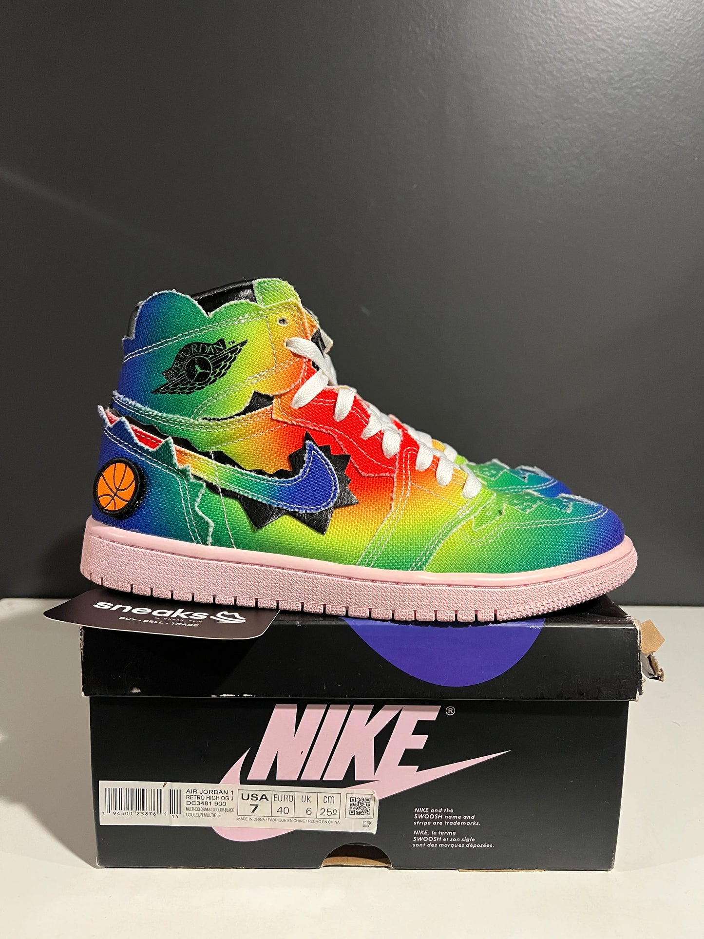 Jordan 1 Retro High J Balvin - Used