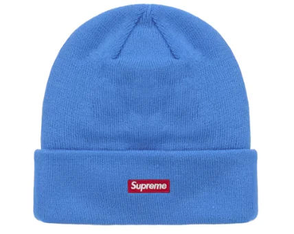 Supreme New Era S Logo Beanie (FW24) Blue