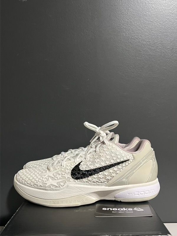 USED SIZE 8M Nike Kobe 6 Protro Sail All-Star - Used