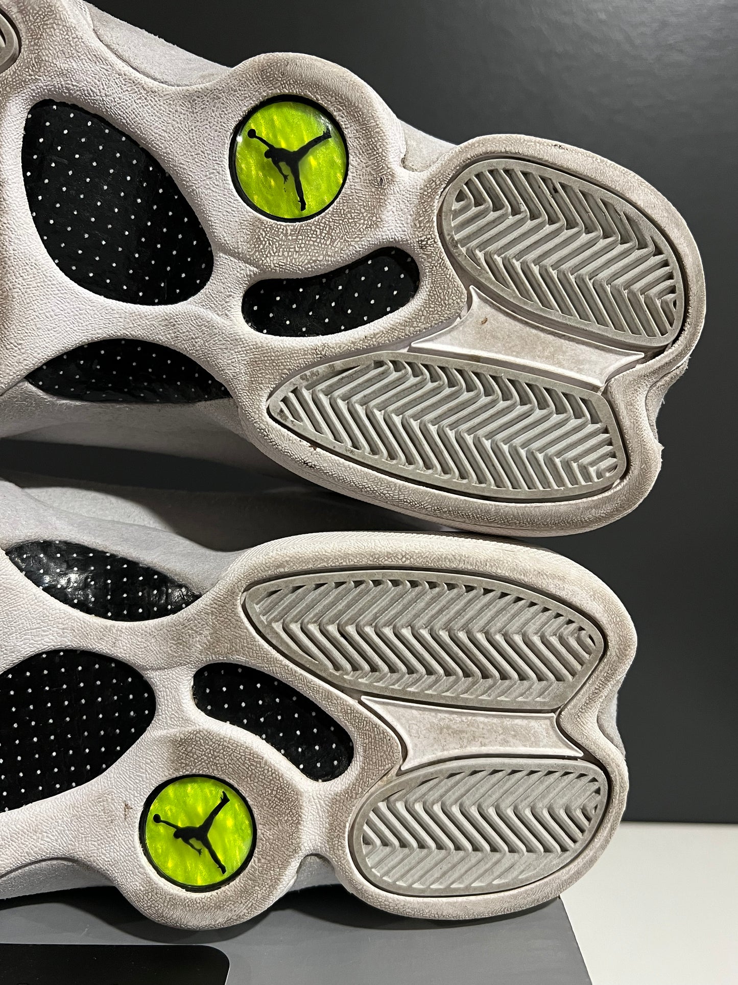 USED Air Jordan 13 Retro Low Pure Money 310810-100 SIZE 9M OG ALL